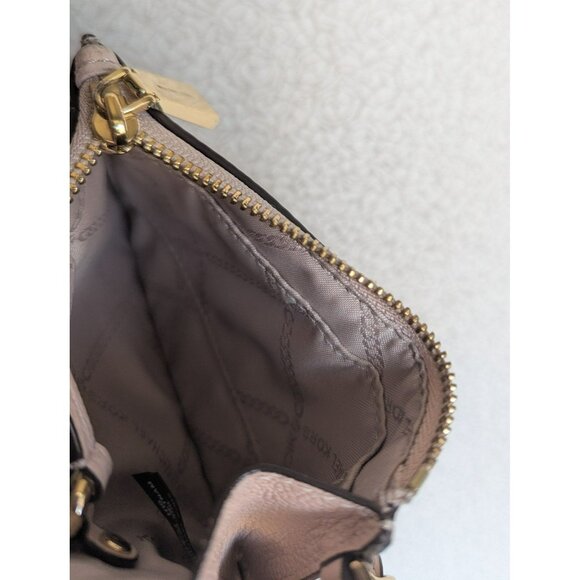 Michael Kors Leather Coin Purse Wristlet With Internal Keychain Pink Gold $78 - Picture 11 of 12